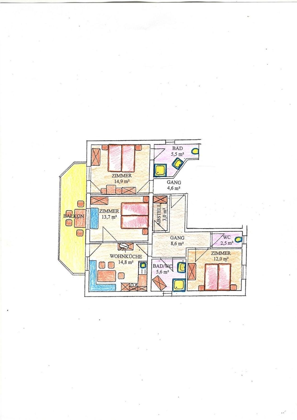Appartement Haus Simone à Neustift im Stubaital Extérieur photo
